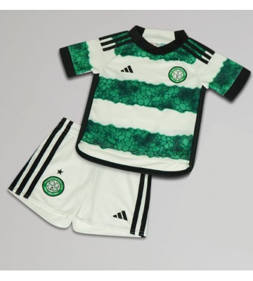 Celtic Replika Babytøj Hjemmebanesæt Børn 2023-24 Kortærmet (+ Korte bukser)